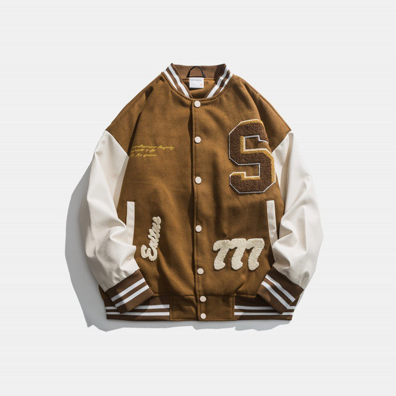 New Style Baseball Uniform Men's And Women's Jackets Couple Jackets - Bellarte Enchanté New Style Baseball Uniform Men's And Women's Jackets Couple Jackets