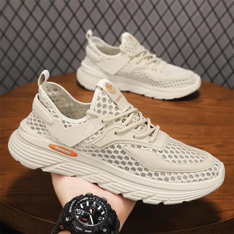 New Summer Mesh Shoes Men's Breathable Lightweight Sneaker - Bellarte Enchanté New Summer Mesh Shoes Men's Breathable Lightweight Sneaker