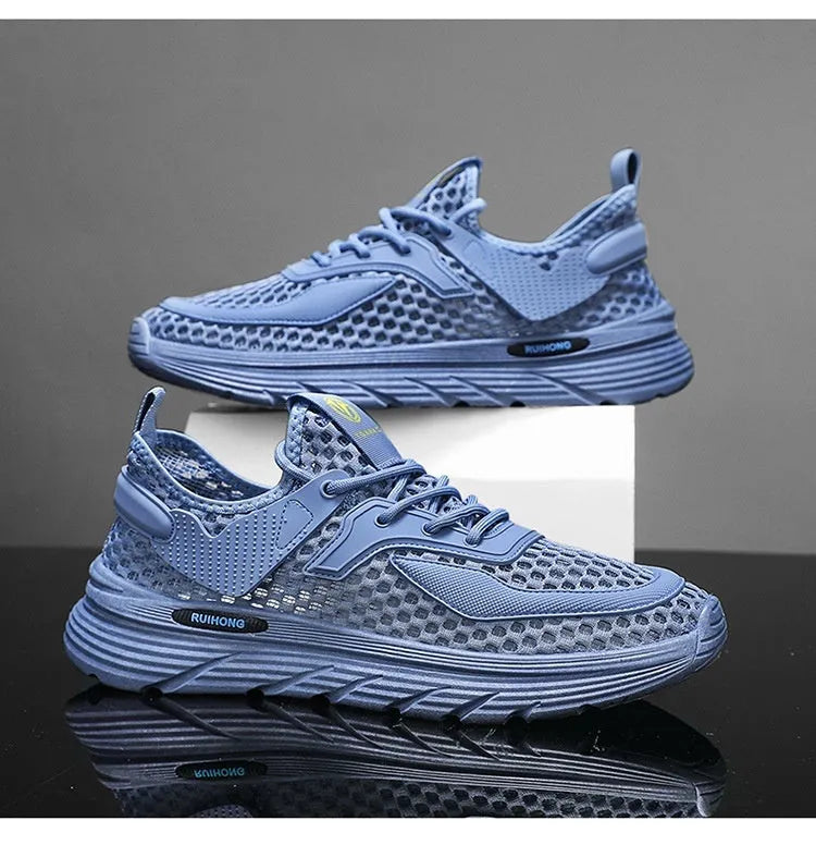 New Summer Mesh Shoes Men's Breathable Lightweight Sneaker - Bellarte Enchanté New Summer Mesh Shoes Men's Breathable Lightweight Sneaker