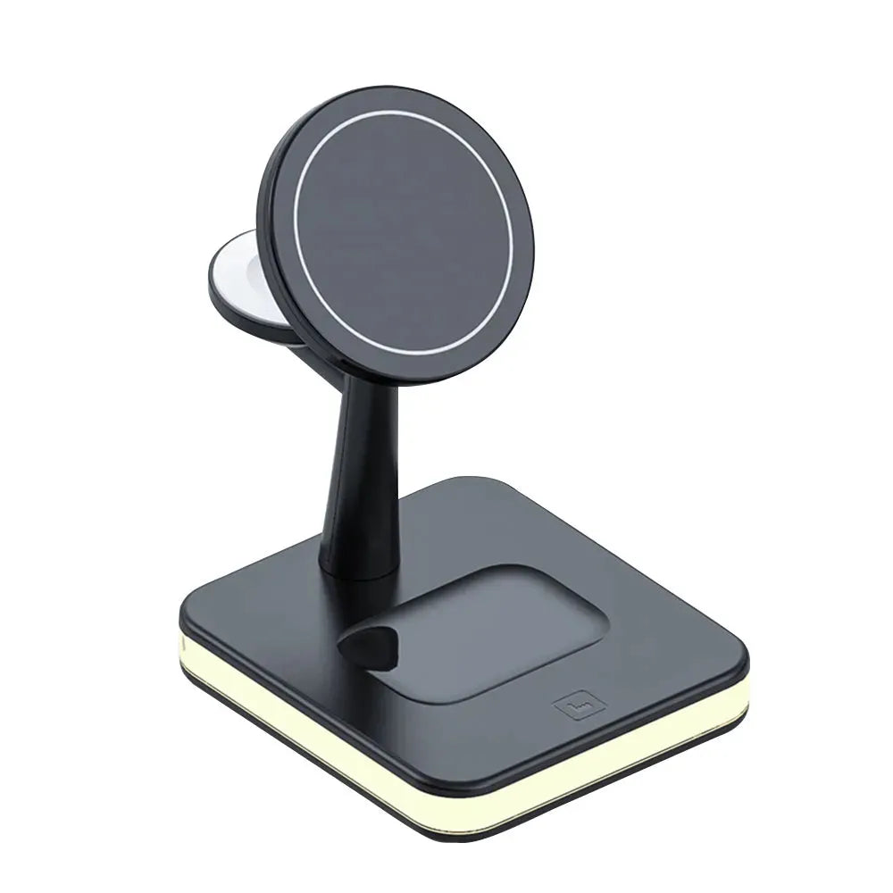 New Three-in-one Wireless Charger Magnetic Bracket - Bellarte Enchanté New Three-in-one Wireless Charger Magnetic Bracket