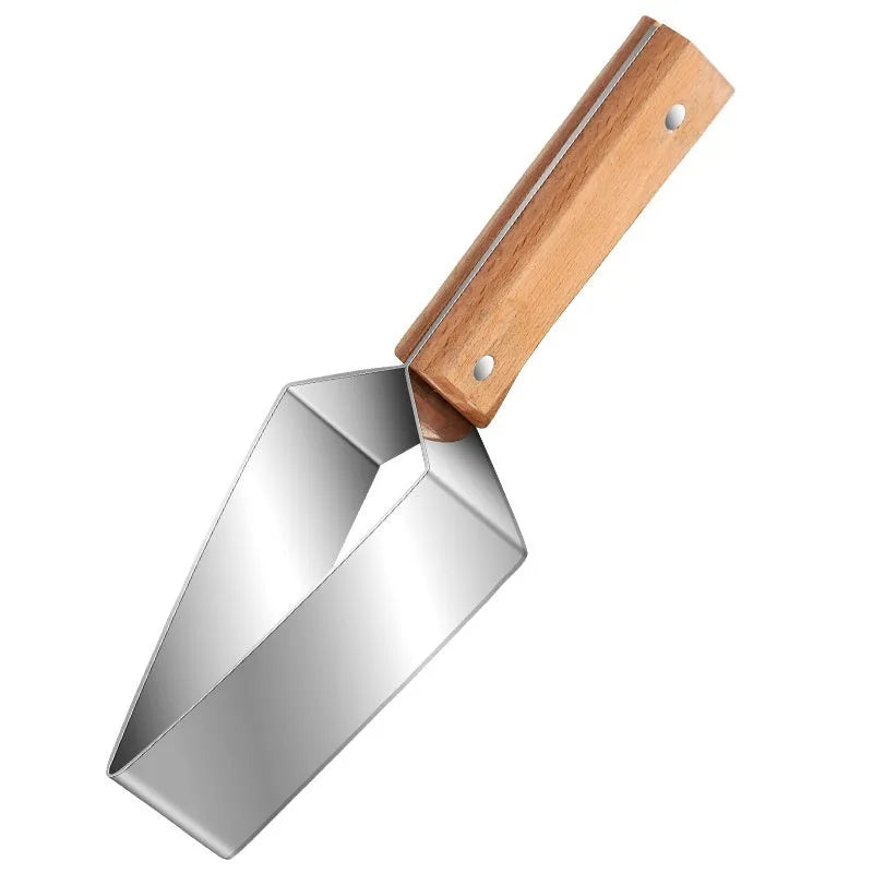 New Watermelon Splitter Watermelon Cutting Artifact 430 Stainless Steel Cutting Piece Splitter Household Melon Triangle Cutting Knife Fruit Knife Kitchen Gadgets - Bellarte Enchanté New Watermelon Splitter Watermelon Cutting Artifact 430 Stainless Steel Cutting Piece Splitter Household Melon Triangle Cutting Knife Fruit Knife Kitchen Gadgets