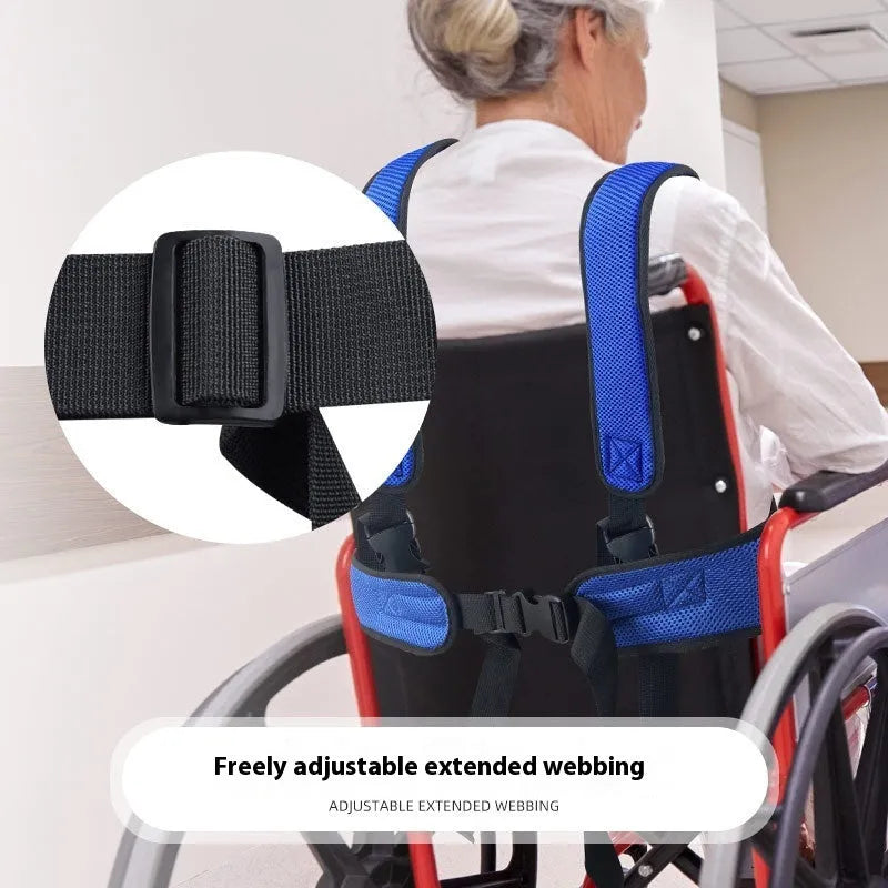 New Wheelchair Waist Girdling Band Mesh Breathable Elderly Wheelchair Anti-fall Azimuth Support Fixed Protecting Band - Bellarte Enchanté New Wheelchair Waist Girdling Band Mesh Breathable Elderly Wheelchair Anti-fall Azimuth Support Fixed Protecting Band