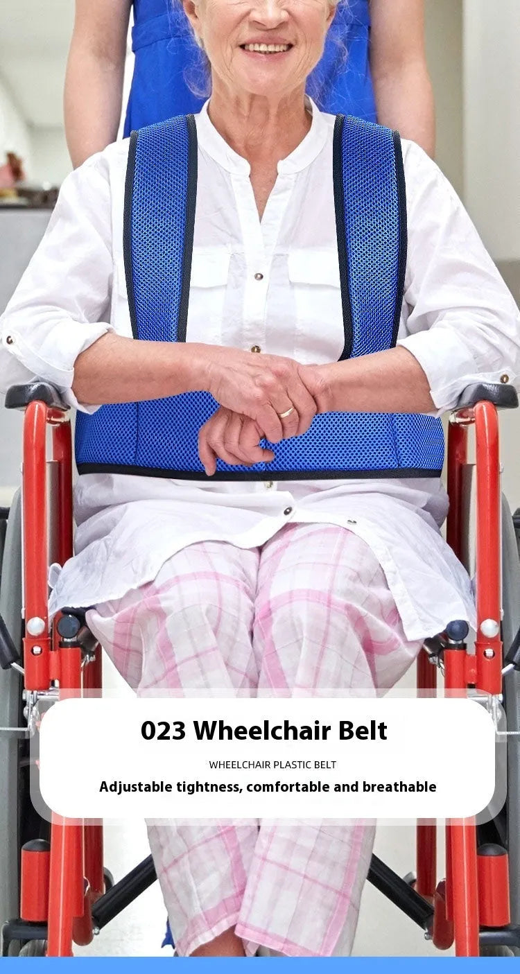 New Wheelchair Waist Girdling Band Mesh Breathable Elderly Wheelchair Anti-fall Azimuth Support Fixed Protecting Band - Bellarte Enchanté New Wheelchair Waist Girdling Band Mesh Breathable Elderly Wheelchair Anti-fall Azimuth Support Fixed Protecting Band