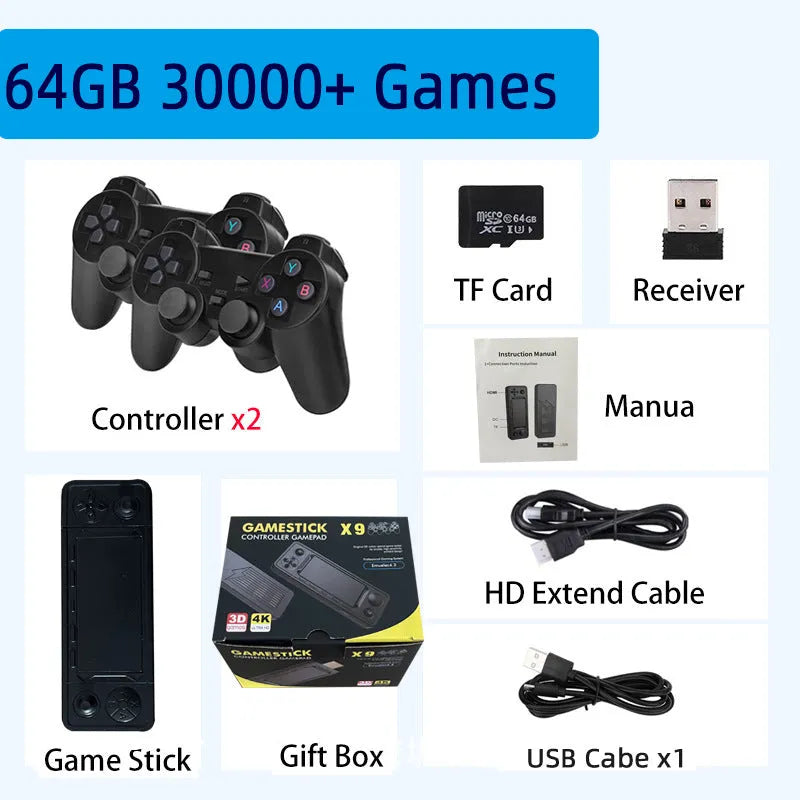 New X9 HD Home Game Console - Bellarte Enchanté New X9 HD Home Game Console