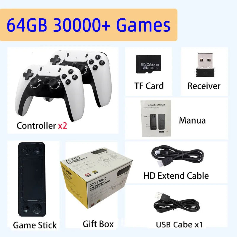 New X9 HD Home Game Console - Bellarte Enchanté New X9 HD Home Game Console