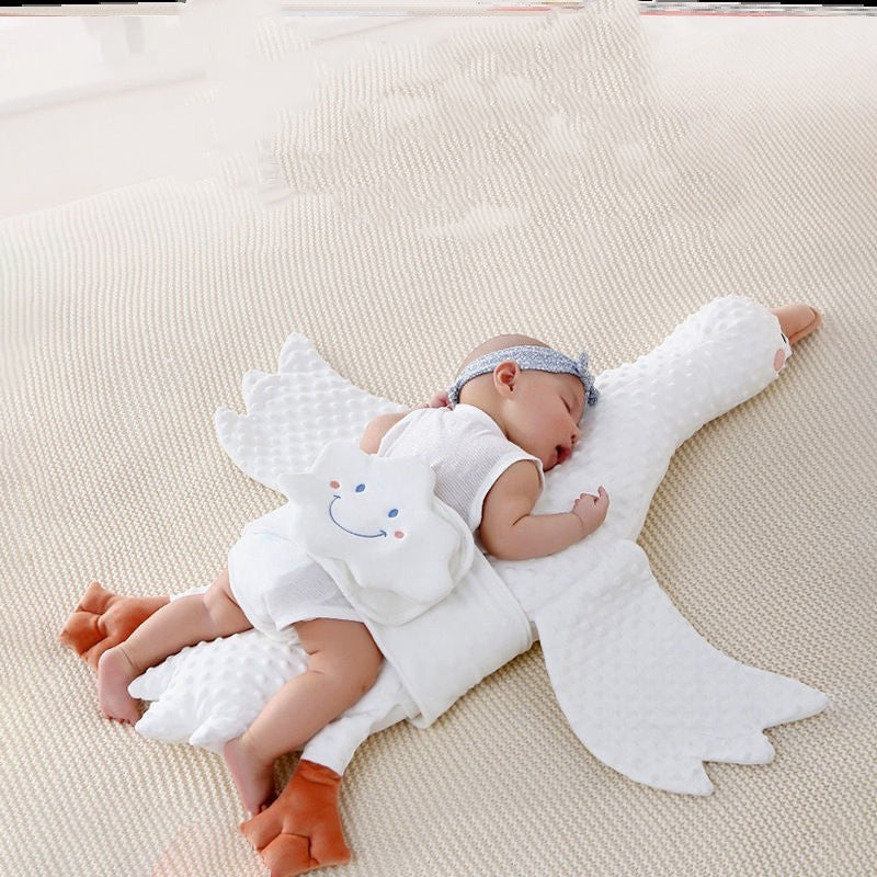 Newborn Baby Sleeping On The Belly Exhaust Pillow Airplane Pillow - Bellarte Enchanté Newborn Baby Sleeping On The Belly Exhaust Pillow Airplane Pillow