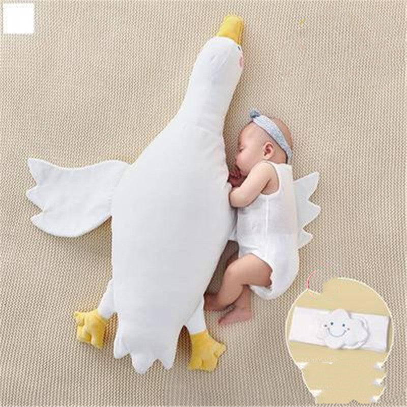 Newborn Baby Sleeping On The Belly Exhaust Pillow Airplane Pillow - Bellarte Enchanté Newborn Baby Sleeping On The Belly Exhaust Pillow Airplane Pillow