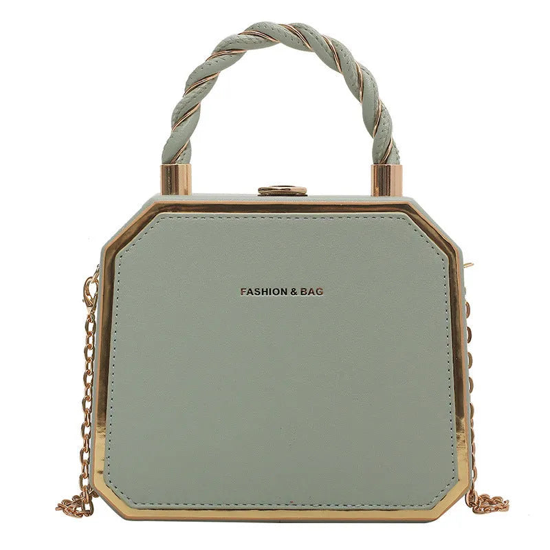 Niche Design Chain Bag Fashion One Shoulder Tote Box Bag - Bellarte Enchanté Niche Design Chain Bag Fashion One Shoulder Tote Box Bag