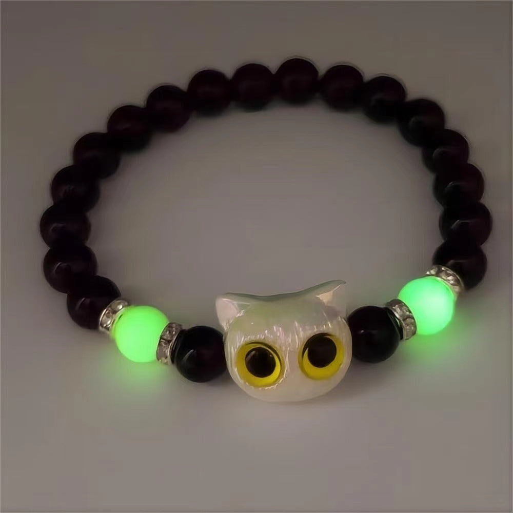Night Luminous Original Cute Cheese Cute Kitty Bracelet - Bellarte Enchanté Night Luminous Original Cute Cheese Cute Kitty Bracelet