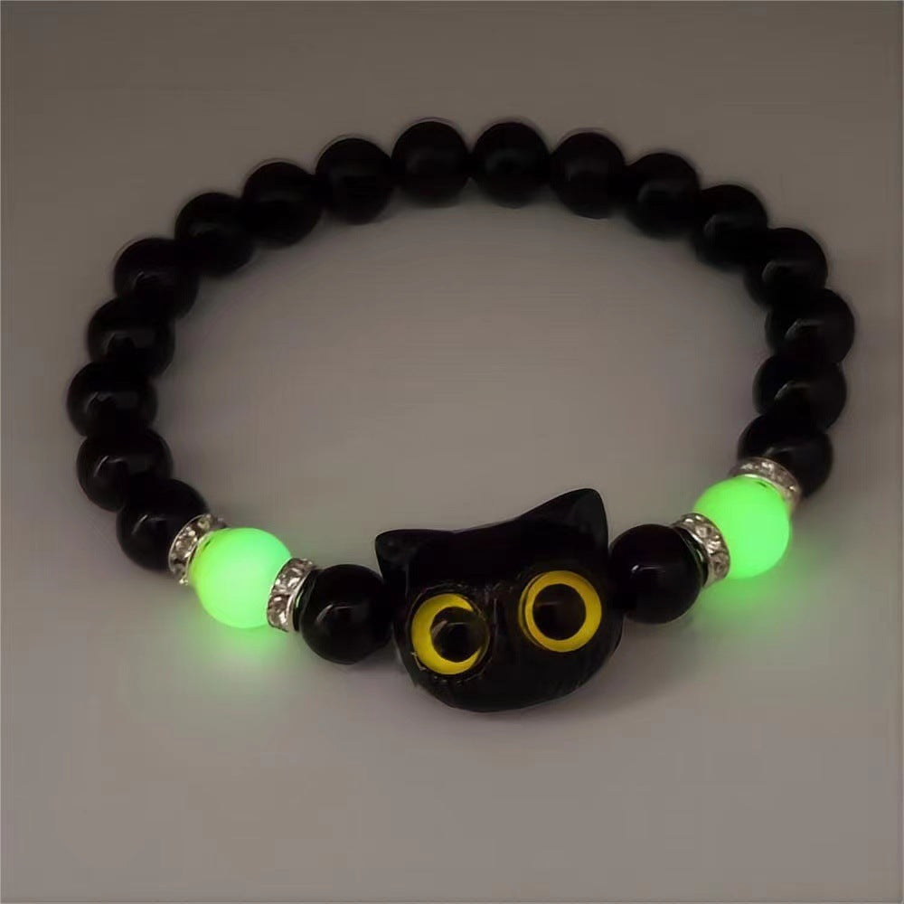 Night Luminous Original Cute Cheese Cute Kitty Bracelet - Bellarte Enchanté Night Luminous Original Cute Cheese Cute Kitty Bracelet