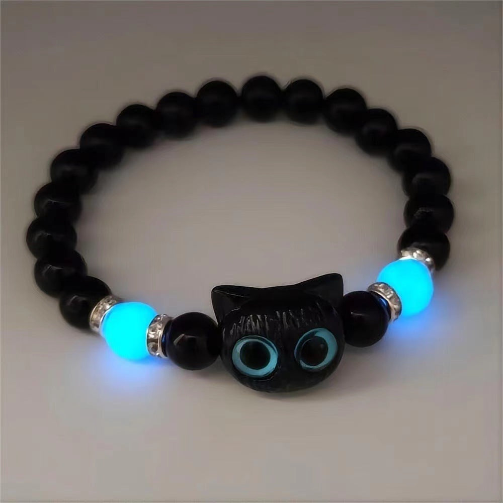Night Luminous Original Cute Cheese Cute Kitty Bracelet - Bellarte Enchanté Night Luminous Original Cute Cheese Cute Kitty Bracelet