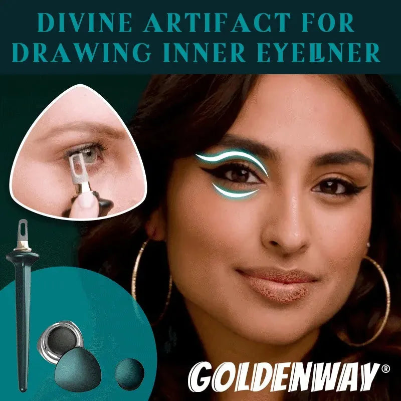 No-Skip Eyeliner Reusable Silicone Eyeliner Guide Tools Eyeliner Gel Pencil Set - Bellarte Enchanté No-Skip Eyeliner Reusable Silicone Eyeliner Guide Tools Eyeliner Gel Pencil Set