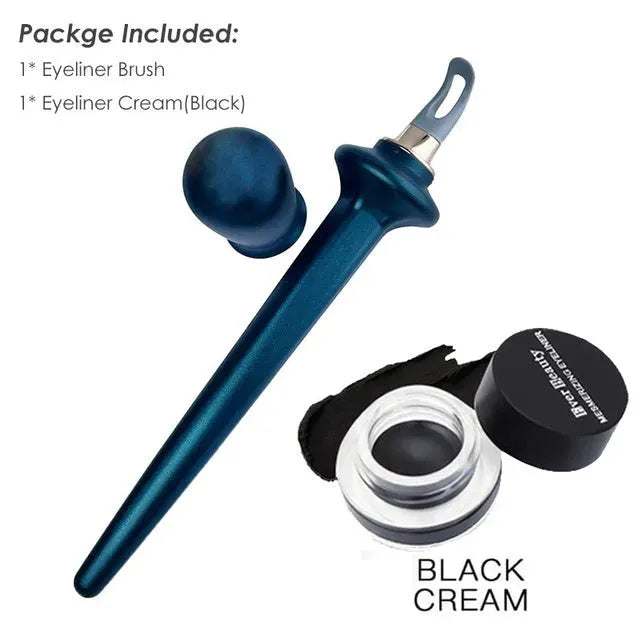 No-Skip Eyeliner Reusable Silicone Eyeliner Guide Tools Eyeliner Gel Pencil Set - Bellarte Enchanté No-Skip Eyeliner Reusable Silicone Eyeliner Guide Tools Eyeliner Gel Pencil Set