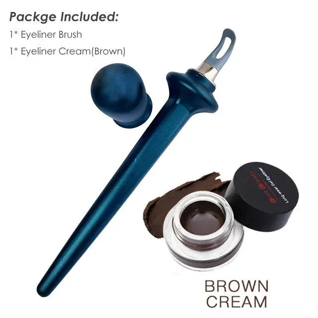 No-Skip Eyeliner Reusable Silicone Eyeliner Guide Tools Eyeliner Gel Pencil Set - Bellarte Enchanté No-Skip Eyeliner Reusable Silicone Eyeliner Guide Tools Eyeliner Gel Pencil Set