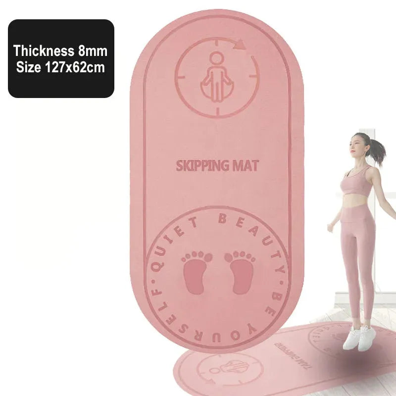 Non-Slip Mat Sound Insulation Shock Absorption High Density Yoga - Bellarte Enchanté Non-Slip Mat Sound Insulation Shock Absorption High Density Yoga