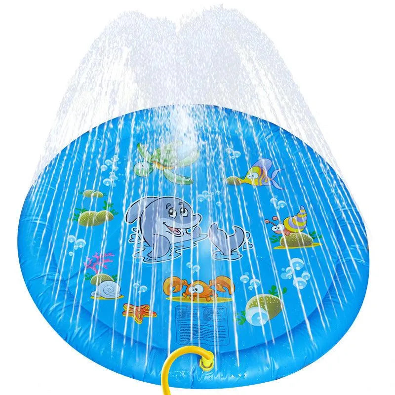 Non-Slip Splash Pad For Kids And Pet Dog Pool Summer Outdoor Water Toys - Bellarte Enchanté Non-Slip Splash Pad For Kids And Pet Dog Pool Summer Outdoor Water Toys