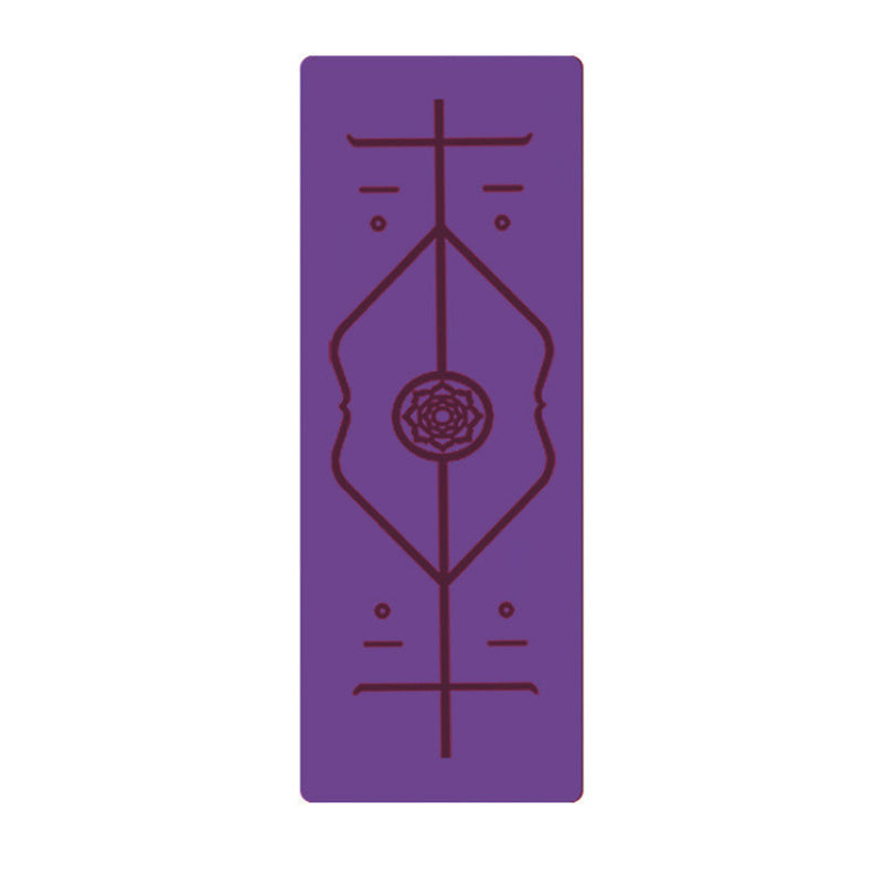 Non Slip TPE Yoga Mat Position Line Beginner - Bellarte Enchanté Non Slip TPE Yoga Mat Position Line Beginner