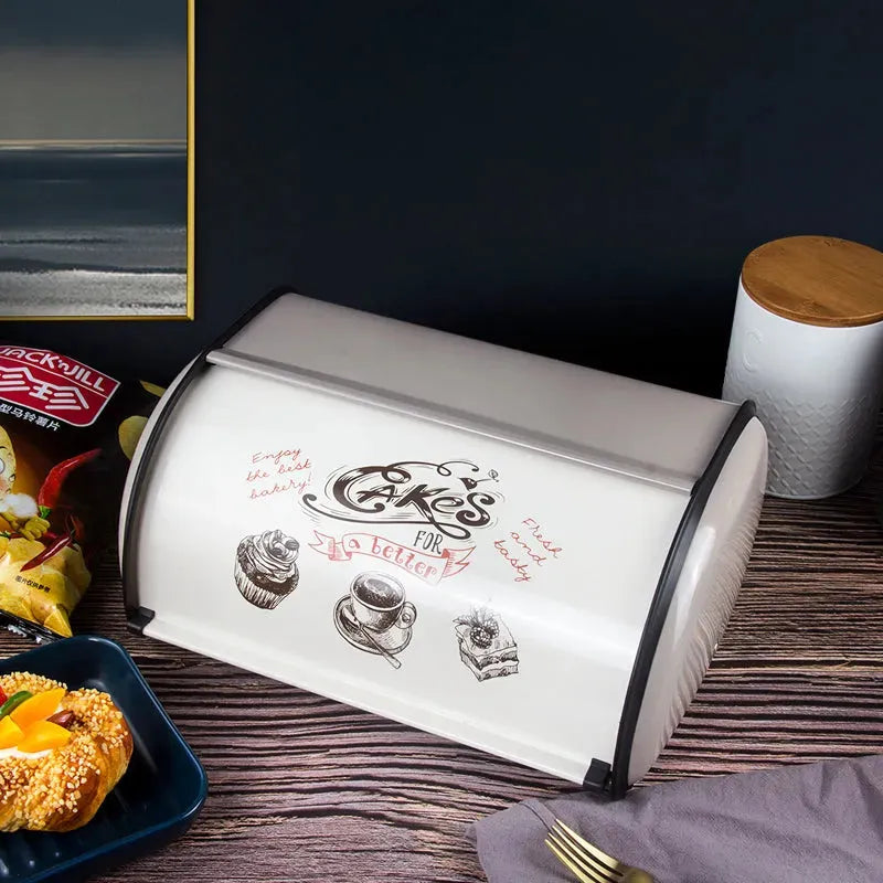 Nordic Style Flip-top Baking Storage Box - Bellarte Enchanté Nordic Style Flip-top Baking Storage Box