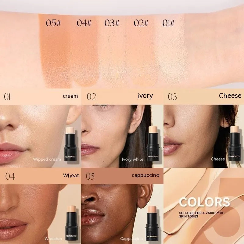 Oil Control Natural Isolation Concealer Moisturizing And Long-lasting Liquid Foundation - Bellarte Enchanté Oil Control Natural Isolation Concealer Moisturizing And Long-lasting Liquid Foundation