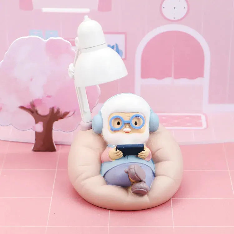 Old Man Lady Night Light Home Decoration Ornaments - Bellarte Enchanté Old Man Lady Night Light Home Decoration Ornaments