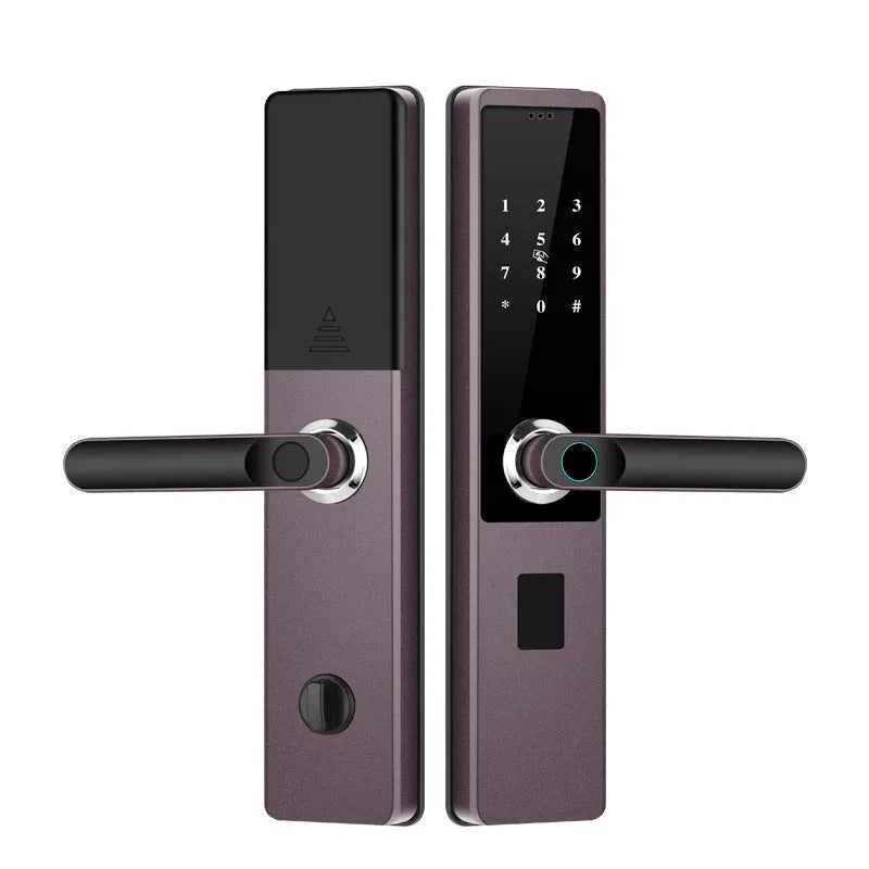 One Grip Fingerprint Lock Household Anti-theft Door Wooden Door Password Lock - Bellarte Enchanté One Grip Fingerprint Lock Household Anti-theft Door Wooden Door Password Lock