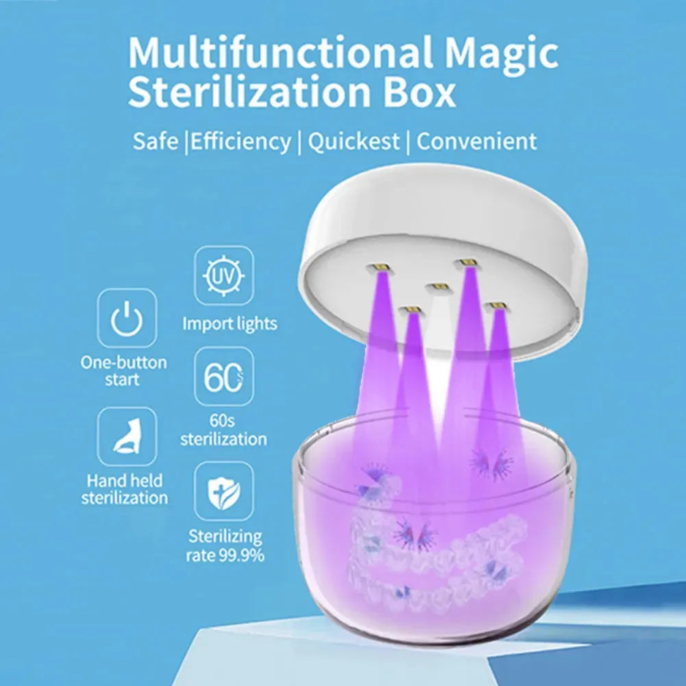 Oral Glasses Bottle Mouth Ultrasonic Ultraviolet Sterilizer - Bellarte Enchanté Oral Glasses Bottle Mouth Ultrasonic Ultraviolet Sterilizer