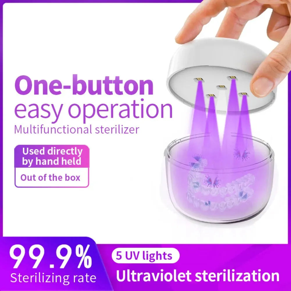 Oral Glasses Bottle Mouth Ultrasonic Ultraviolet Sterilizer - Bellarte Enchanté Oral Glasses Bottle Mouth Ultrasonic Ultraviolet Sterilizer