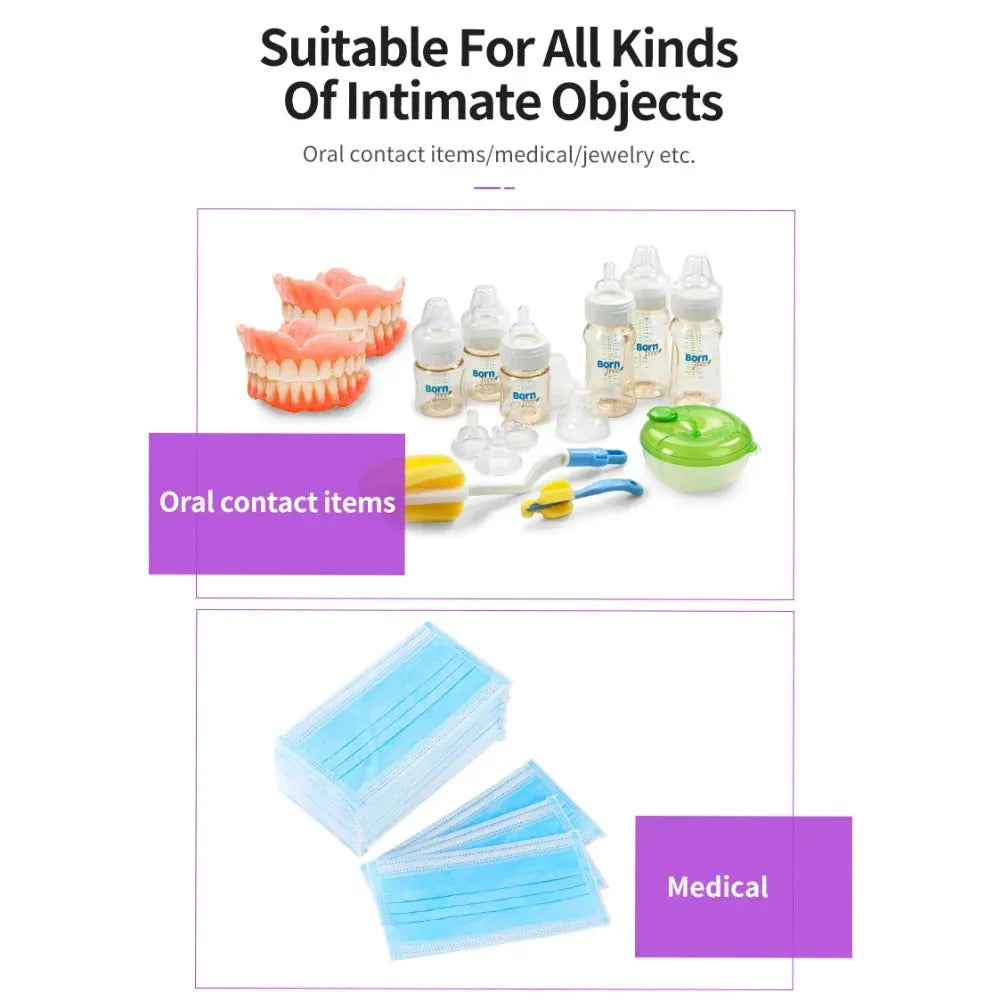 Oral Glasses Bottle Mouth Ultrasonic Ultraviolet Sterilizer - Bellarte Enchanté Oral Glasses Bottle Mouth Ultrasonic Ultraviolet Sterilizer