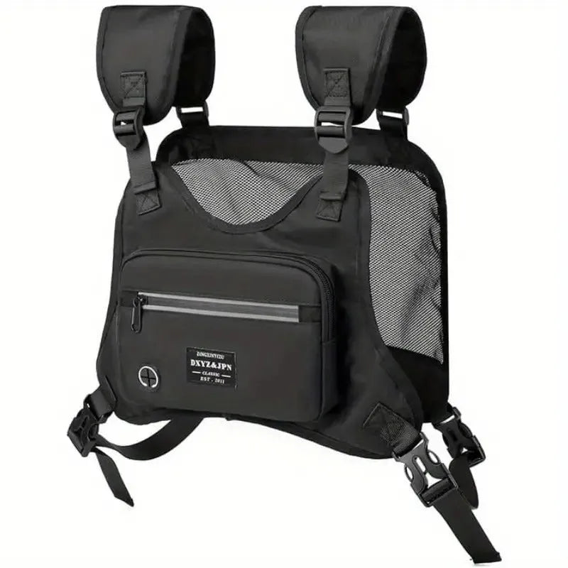 Outdoor Cycling, Sports, Fitness, Running Vest, Chest Bag, Adjustable Reflective Mesh Pocket, Breathable Chest Bag, Suitable For Running, Cycling, Outdoor Mountaineering, Traveling - Bellarte Enchanté Outdoor Cycling, Sports, Fitness, Running Vest, Chest Bag, Adjustable Reflective Mesh Pocket, Breathable Chest Bag, Suitable For Running, Cycling, Outdoor Mountaineering, Traveling