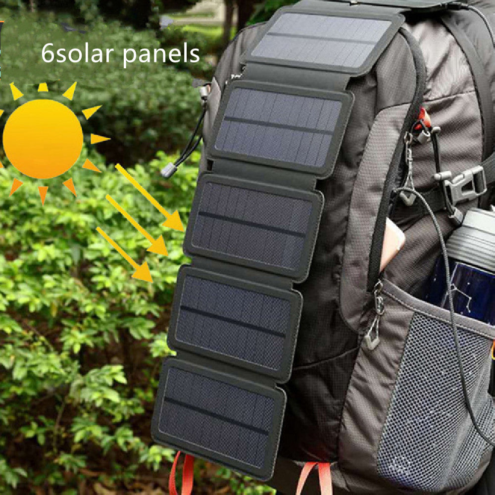Outdoor Folding Solar Panel Charger Portable 5V 2.1A USB Output Devices Camp Hiking Backpack Travel Power Supply For Smartphones - Bellarte Enchanté Outdoor Folding Solar Panel Charger Portable 5V 2.1A USB Output Devices Camp Hiking Backpack Travel Power Supply For Smartphones
