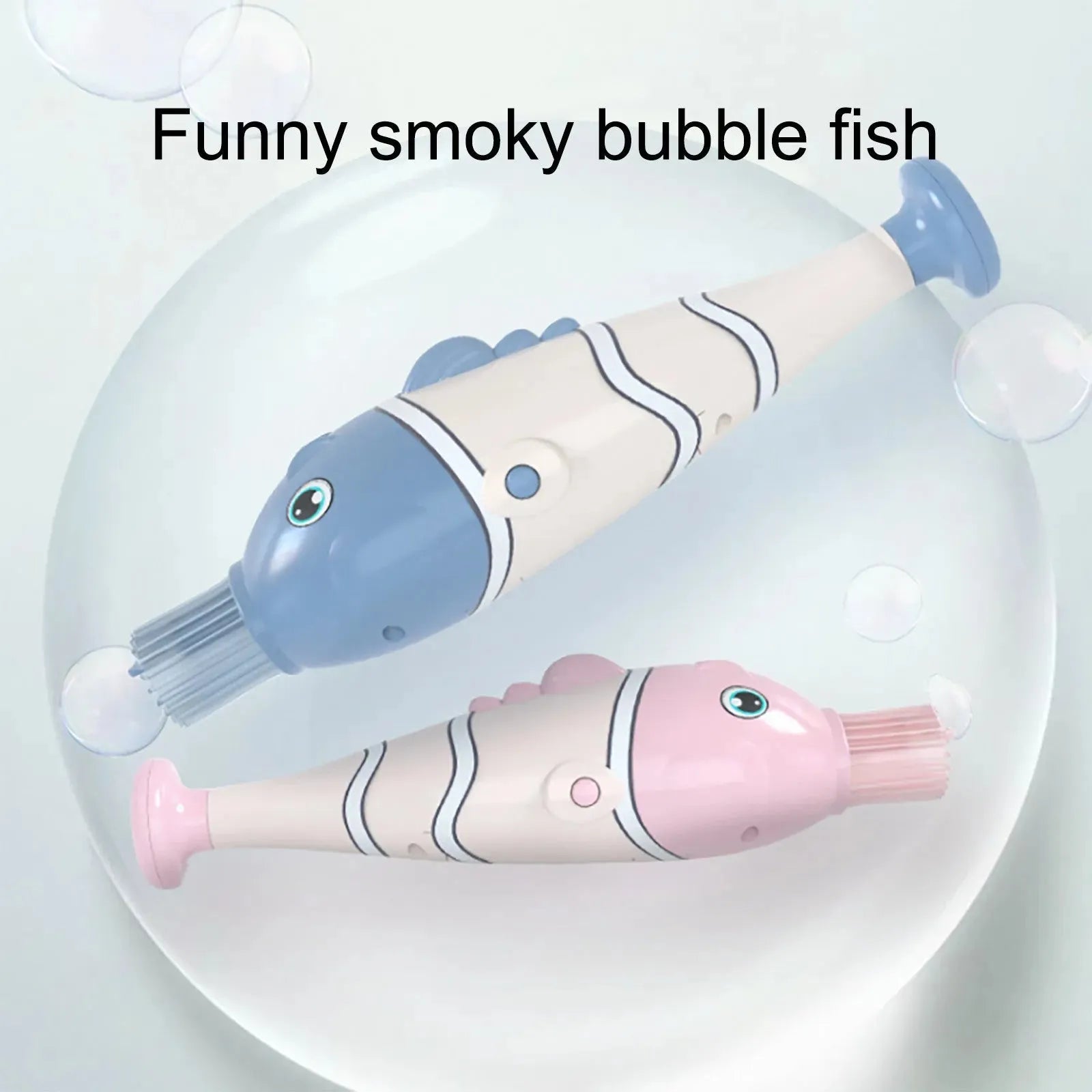Outdoor Funny Magic Bubble Blower Machine Elastic Smoke Bubble Machine Electric Bubble Blowing Space Fish - Bellarte Enchanté Outdoor Funny Magic Bubble Blower Machine Elastic Smoke Bubble Machine Electric Bubble Blowing Space Fish