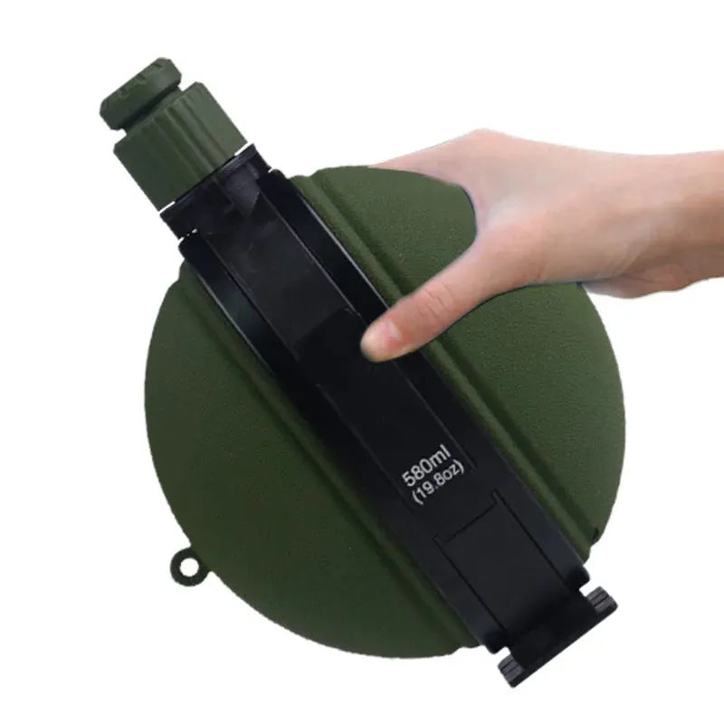 Outdoor Military Water Bottle Silicone Large Capacity - Bellarte Enchanté Outdoor Military Water Bottle Silicone Large Capacity