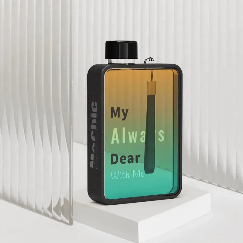 Outdoor Portable And Simple Good-looking Square Plastic Water Cup - Bellarte Enchanté Outdoor Portable And Simple Good-looking Square Plastic Water Cup