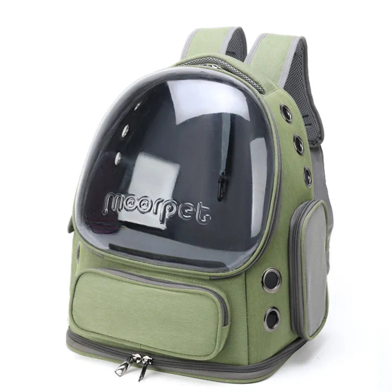 Outdoor Portable Breathable Space Pet Cabin Backpack - Bellarte Enchanté Outdoor Portable Breathable Space Pet Cabin Backpack