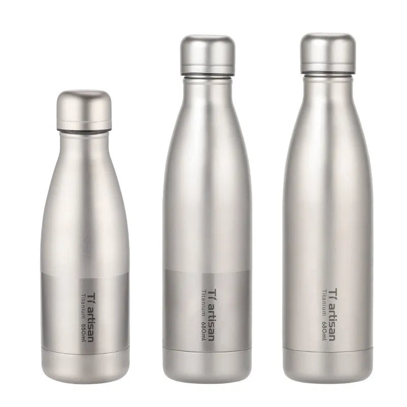 Outdoor Pure Titanium Kettle Metal Cup - Bellarte Enchanté Outdoor Pure Titanium Kettle Metal Cup