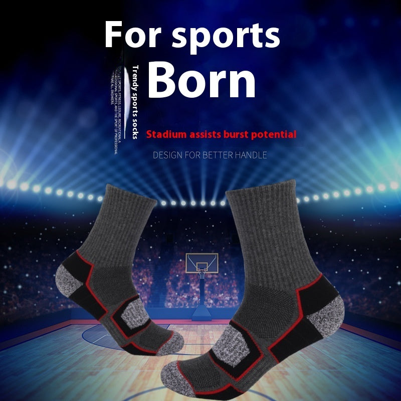 Outdoor Sport Mid-calf Length Sock Thickened - Bellarte Enchanté Outdoor Sport Mid-calf Length Sock Thickened