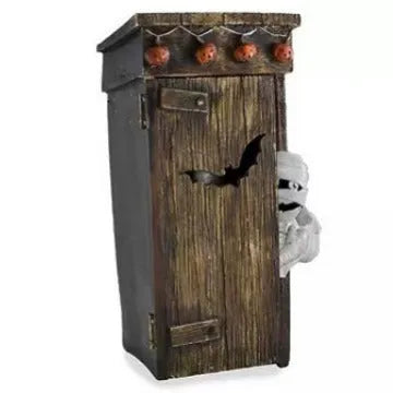 Outdoor Toilet Mummy Animation Decoration - Bellarte Enchanté Outdoor Toilet Mummy Animation Decoration