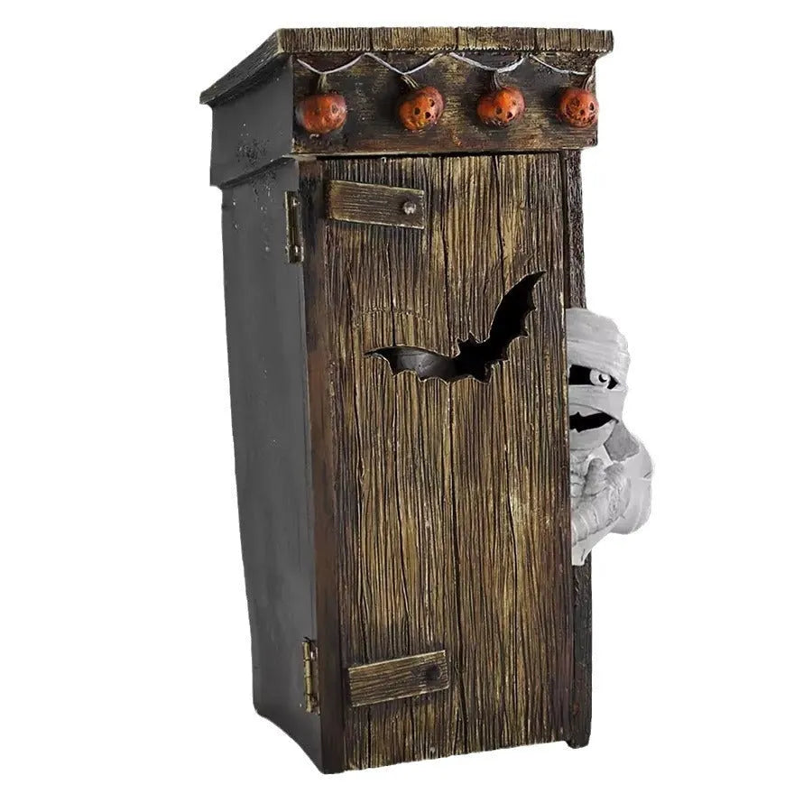 Outdoor Toilet Mummy Animation Decoration - Bellarte Enchanté Outdoor Toilet Mummy Animation Decoration