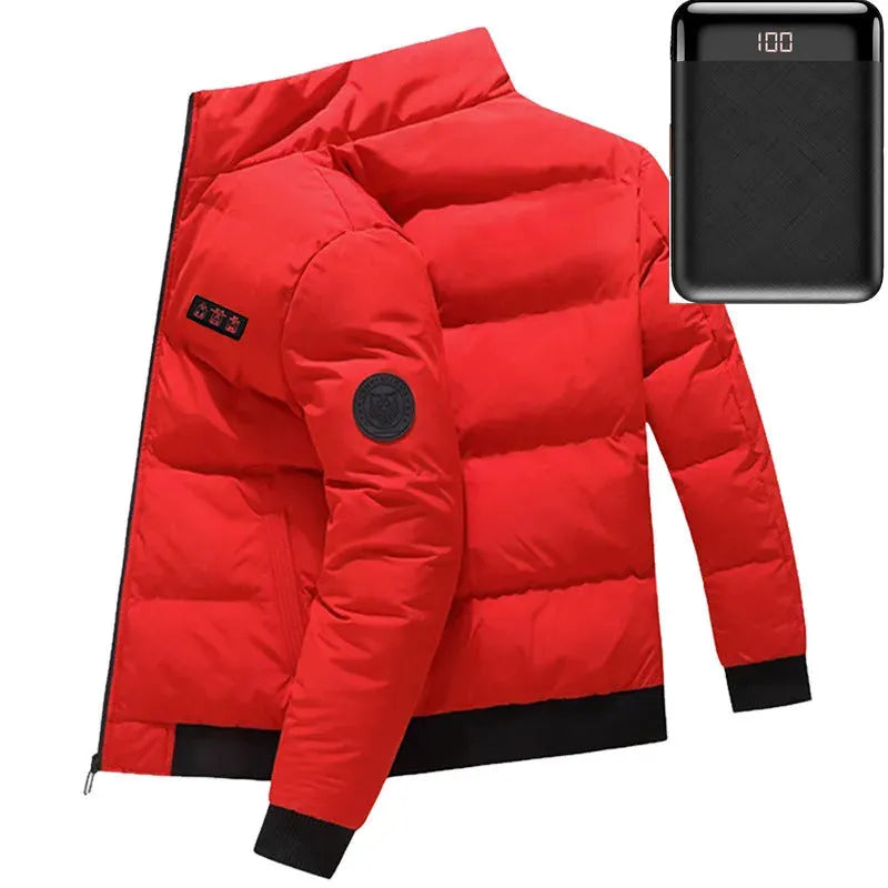 Outdoor Warm Heated Jacket Windproof - Bellarte Enchanté Outdoor Warm Heated Jacket Windproof