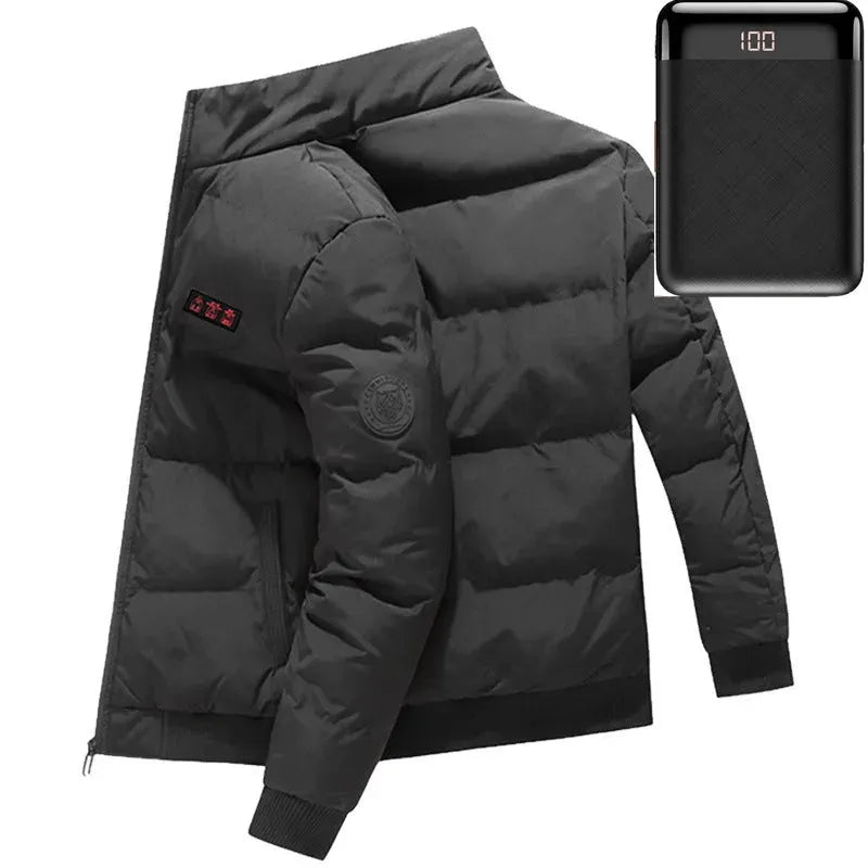Outdoor Warm Heated Jacket Windproof - Bellarte Enchanté Outdoor Warm Heated Jacket Windproof
