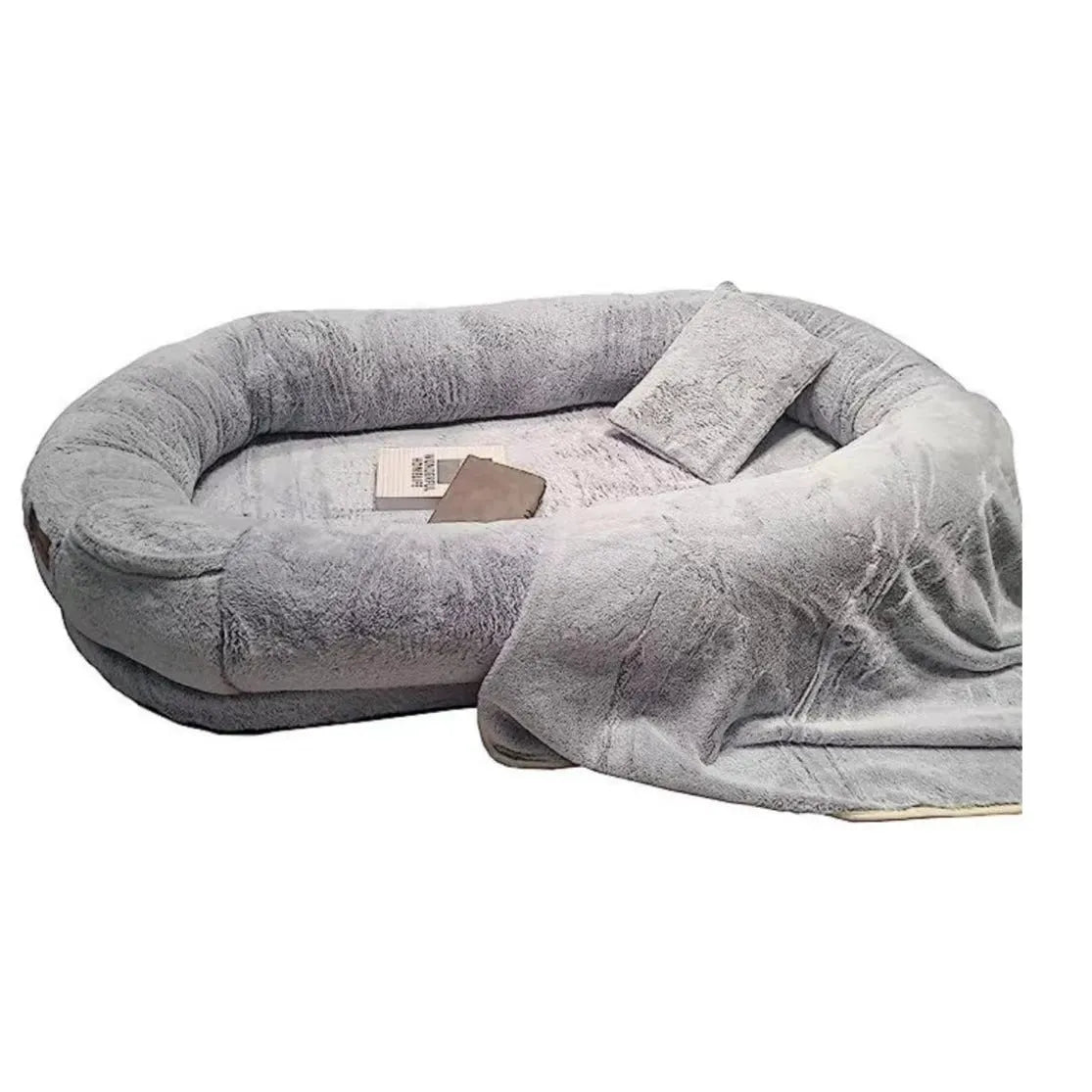 Oversized Person Dog Bed Removable And Washable - Bellarte Enchanté Oversized Person Dog Bed Removable And Washable