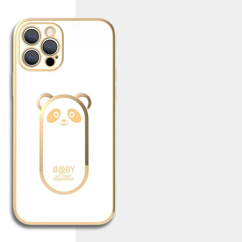 Panda Magnetic Ring Holder Phone Case - Bellarte Enchanté Panda Magnetic Ring Holder Phone Case