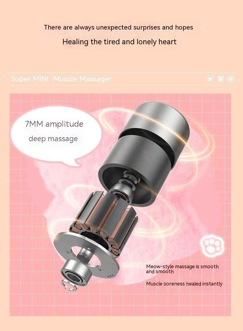Particle Remodeling Massage Gun Muscle Relaxation - Bellarte Enchanté Particle Remodeling Massage Gun Muscle Relaxation