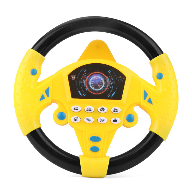 Passenger Seat Steering Wheel Toy With Suction Cup - Bellarte Enchanté Passenger Seat Steering Wheel Toy With Suction Cup