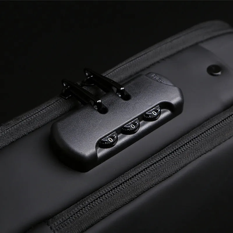 Password Anti-theft Chest Bag Men's Casual Multifunctional - Bellarte Enchanté Password Anti-theft Chest Bag Men's Casual Multifunctional