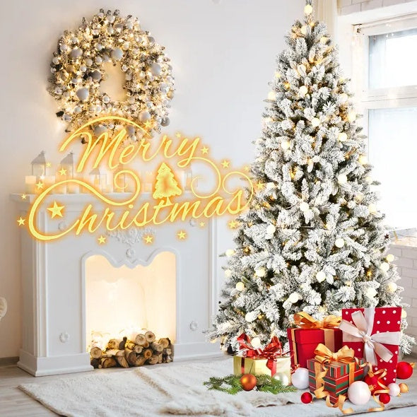 PE PVC Pine Mixed Christmas Tree With Colorful Warm Light 10 Function LED, Memory Wire & Easy Power Technology - Bellarte Enchanté PE PVC Pine Mixed Christmas Tree With Colorful Warm Light 10 Function LED, Memory Wire & Easy Power Technology