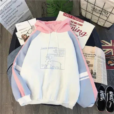 Penguin & Bear Hoodie - Bellarte Enchanté Penguin & Bear Hoodie