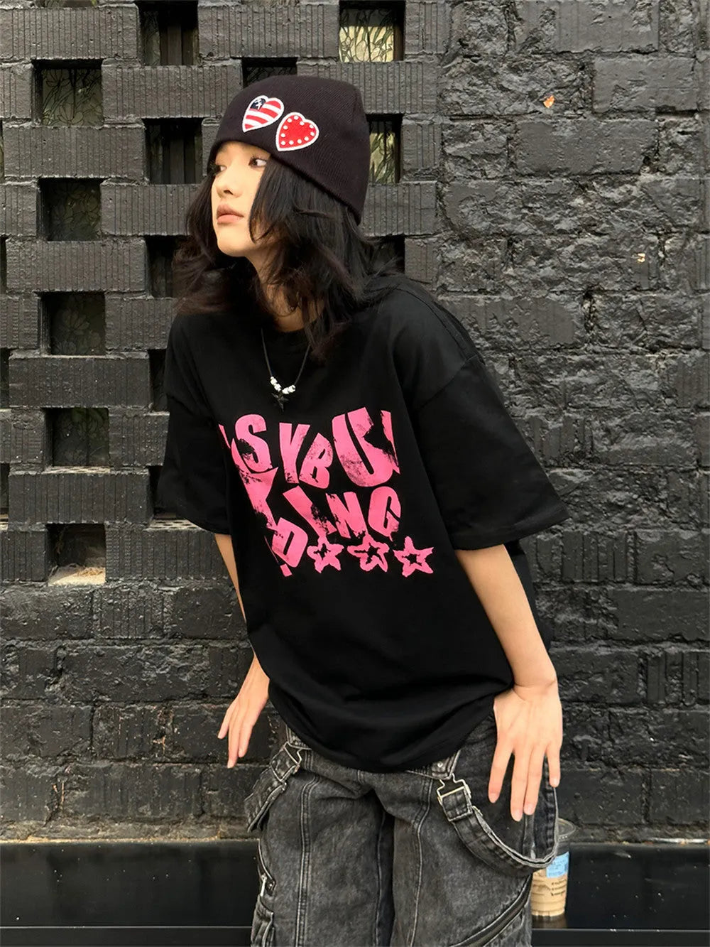 Pentagram Printed Short Sleeve - Bellarte Enchanté Pentagram Printed Short Sleeve