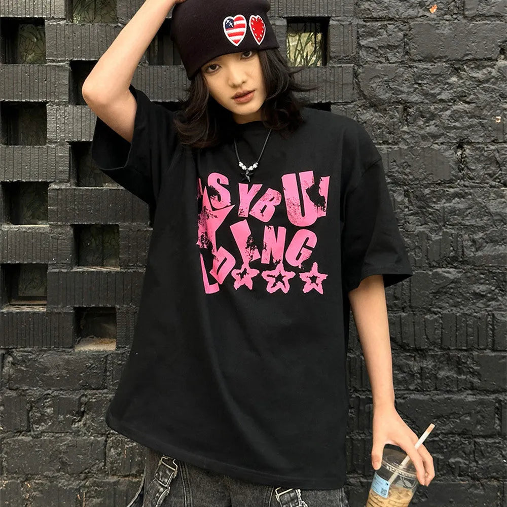 Pentagram Printed Short Sleeve - Bellarte Enchanté Pentagram Printed Short Sleeve