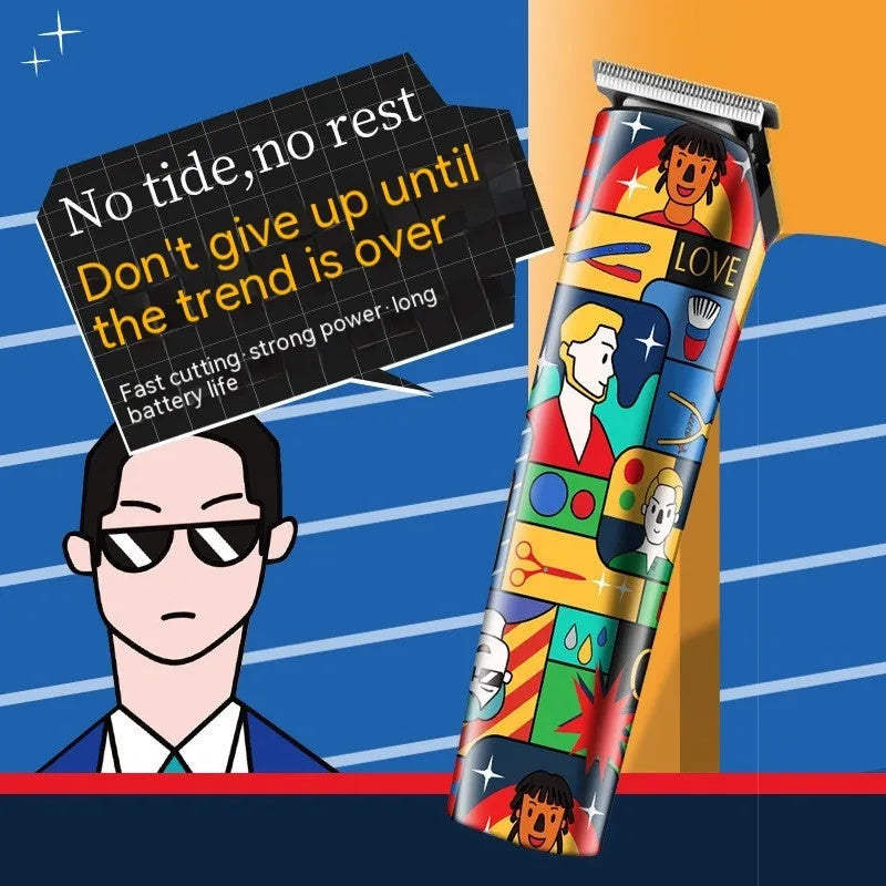 Personalized Graffiti Electric Hair Clipper - Bellarte Enchanté Personalized Graffiti Electric Hair Clipper